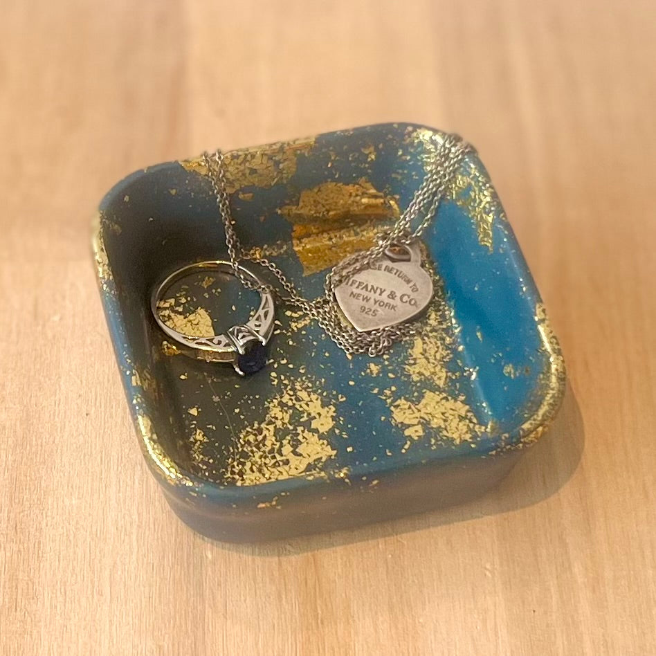 Quadratische Dekoschale