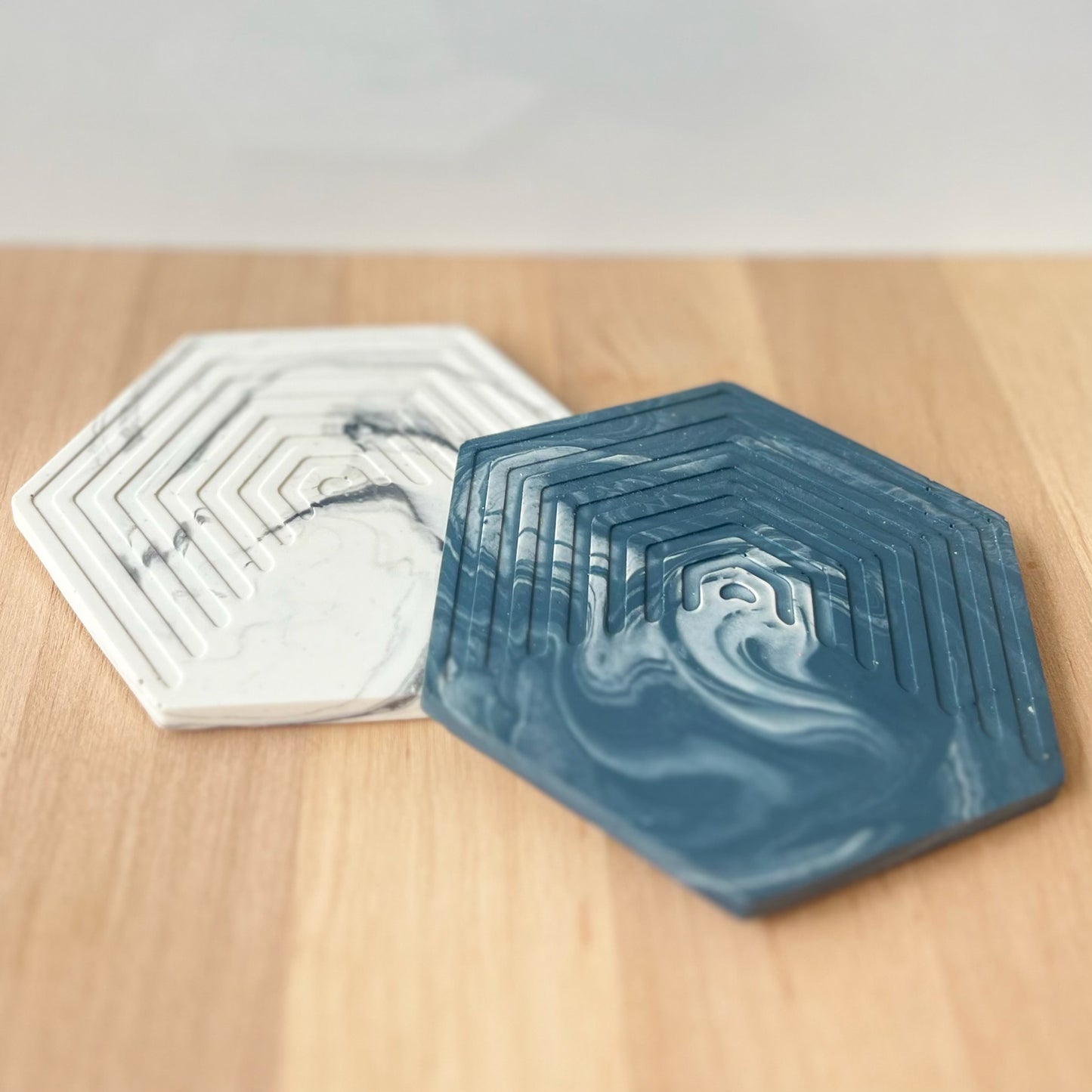 Hexagon Untersetzer, 2er-Set