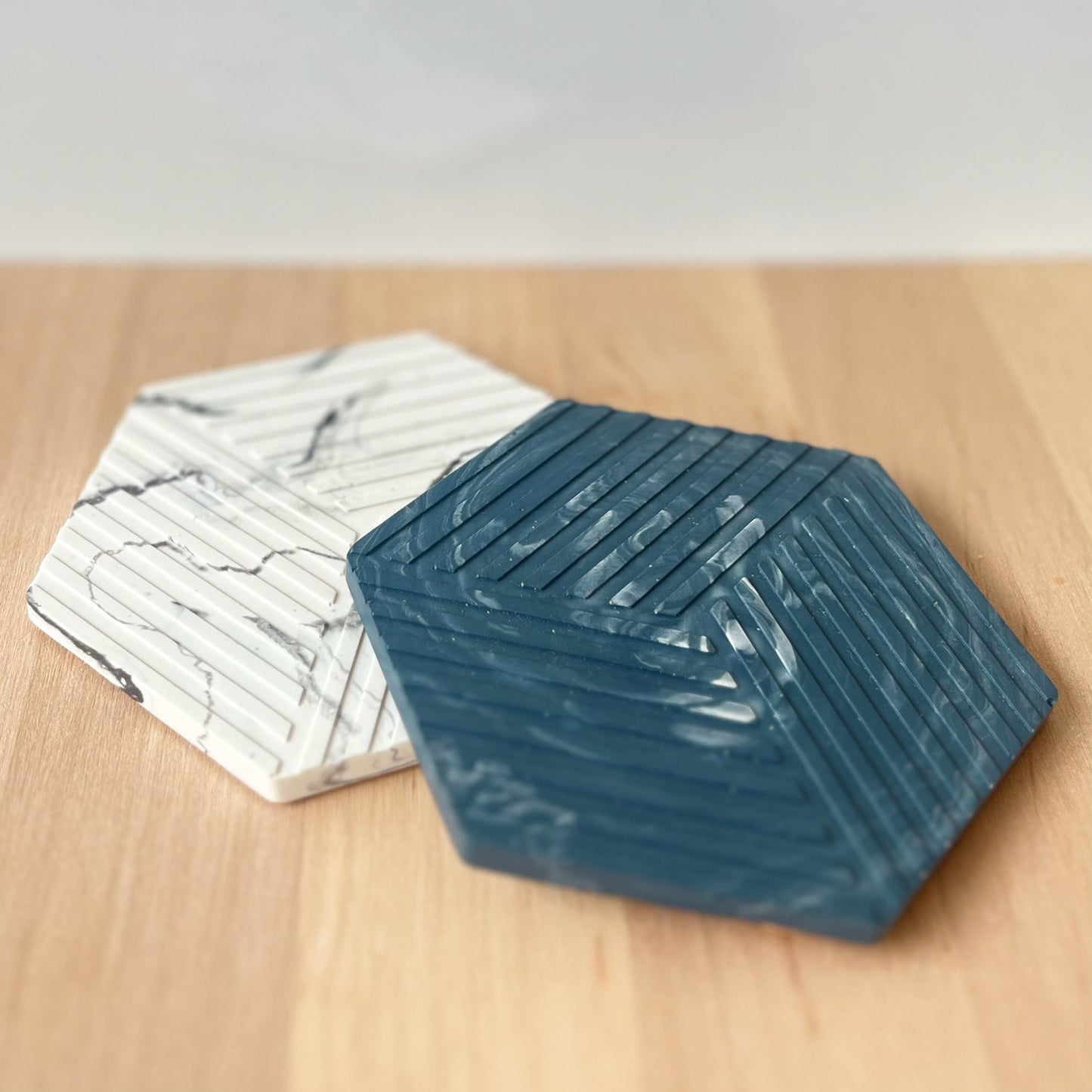 Hexagon Untersetzer, 2er-Set