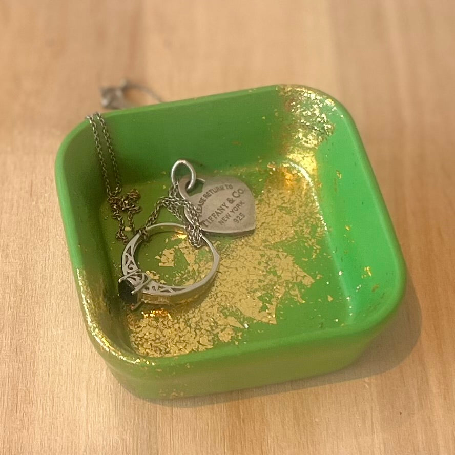 Quadratische Dekoschale