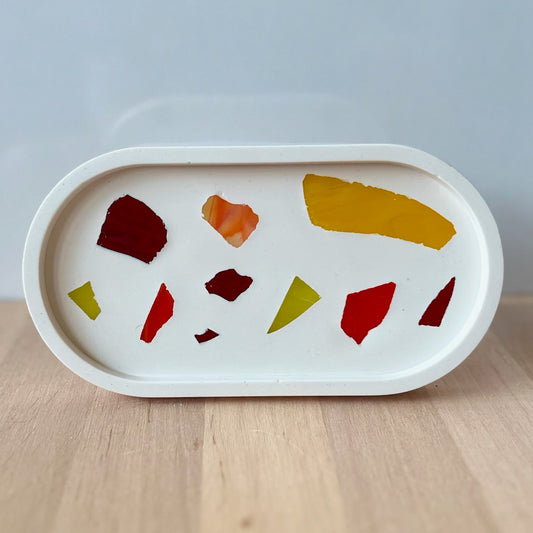 Oval tray