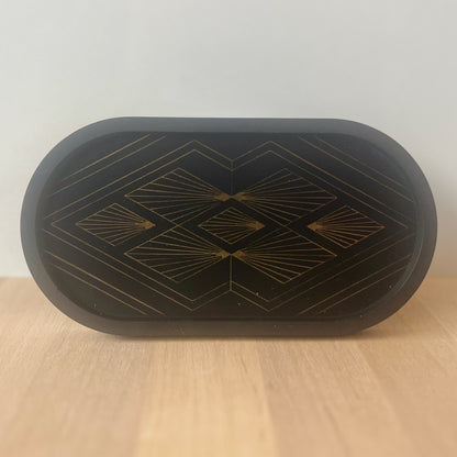 Oval tray