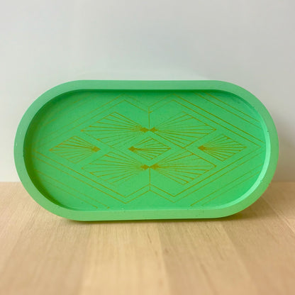 Oval tray